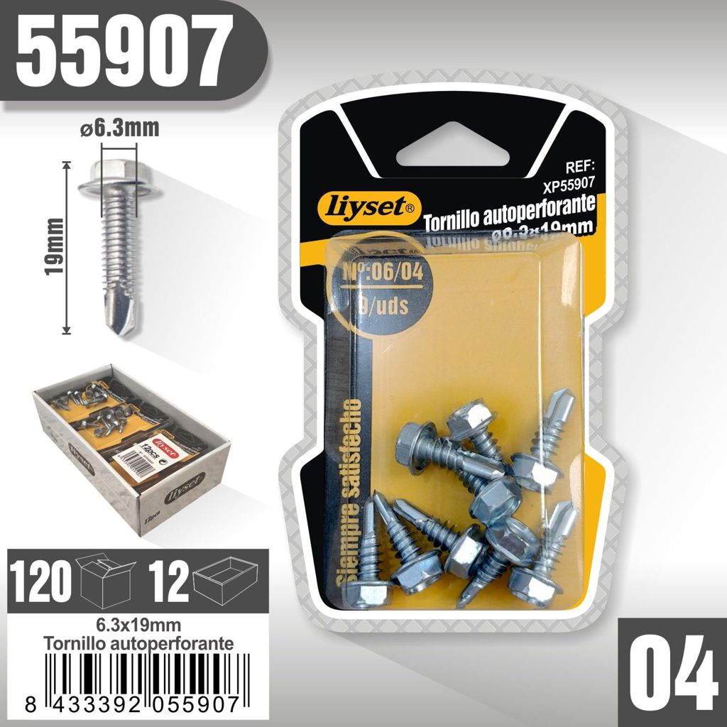 Liyset - Tornillo AutoPerforante