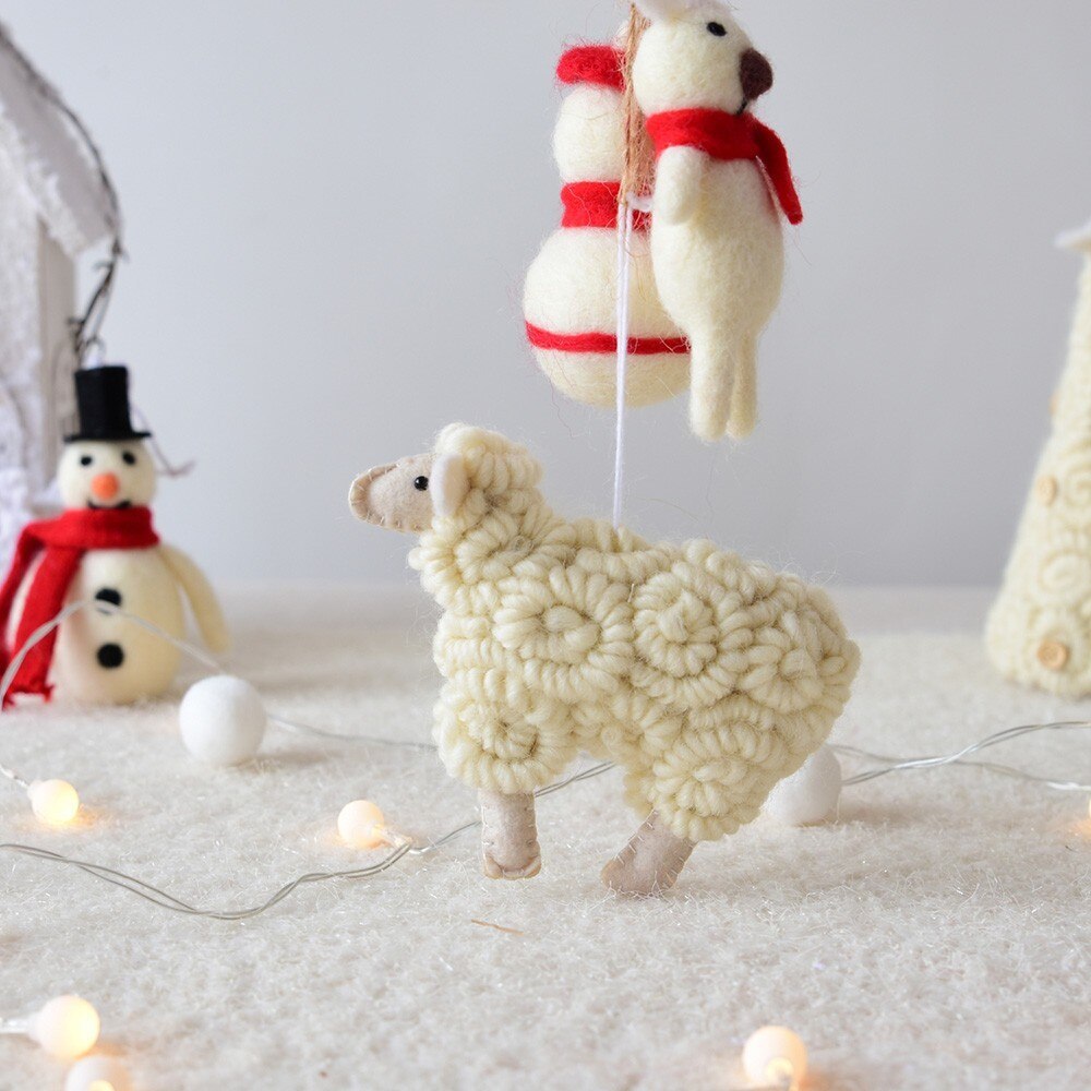 Navidad - Adorno Oveja - Zhibo