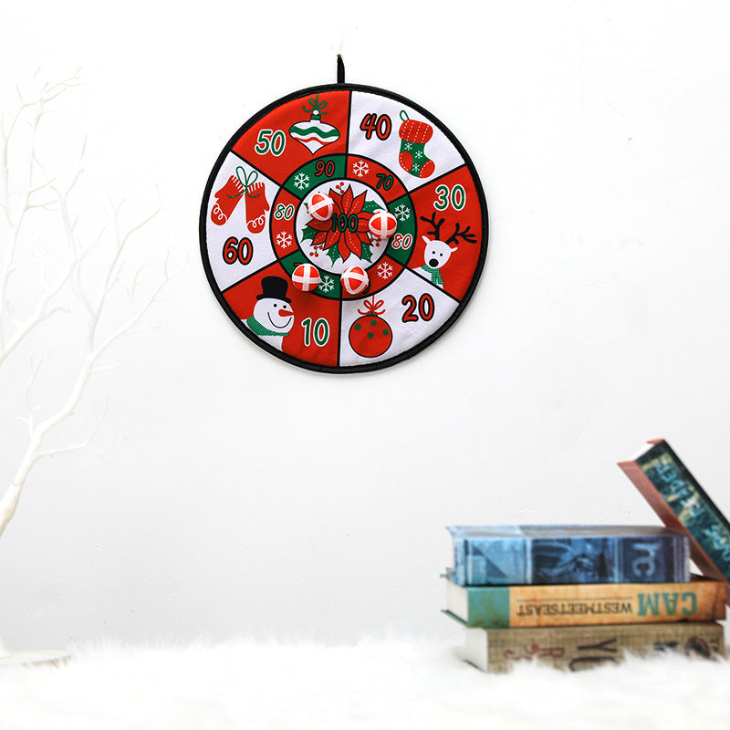 Navidad - Tablero de dardos con pelota - Zhibo