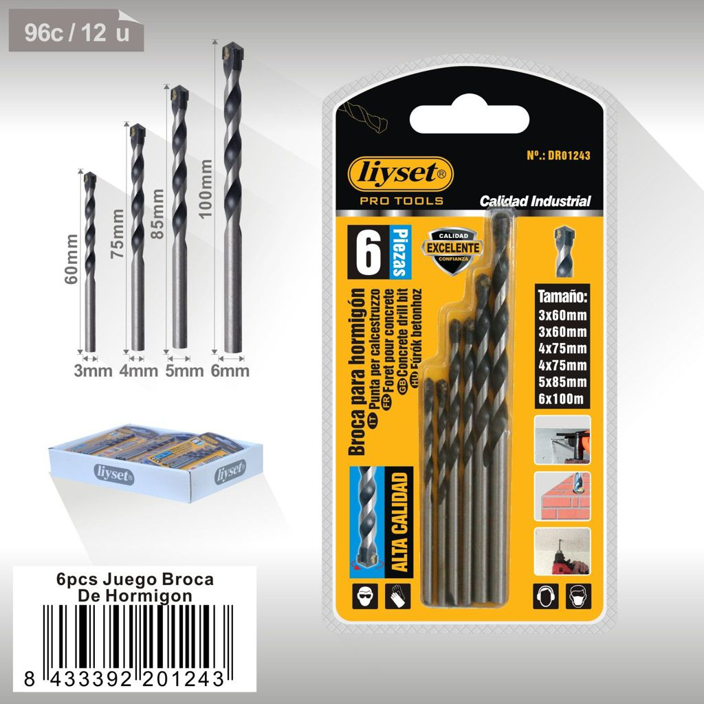 Liyset - Brocas para Hormigon