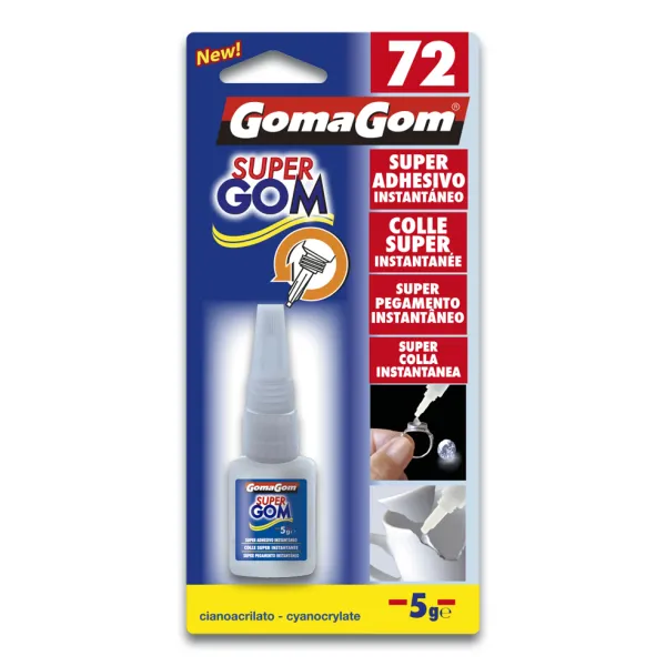 GomaGom - SUPER ADHESIVO INSTANTÁNEO 3g