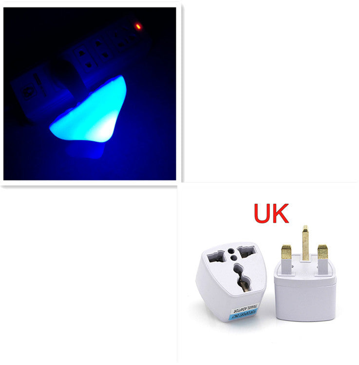 Lámpara de pared con luz nocturna LED tipo hongo