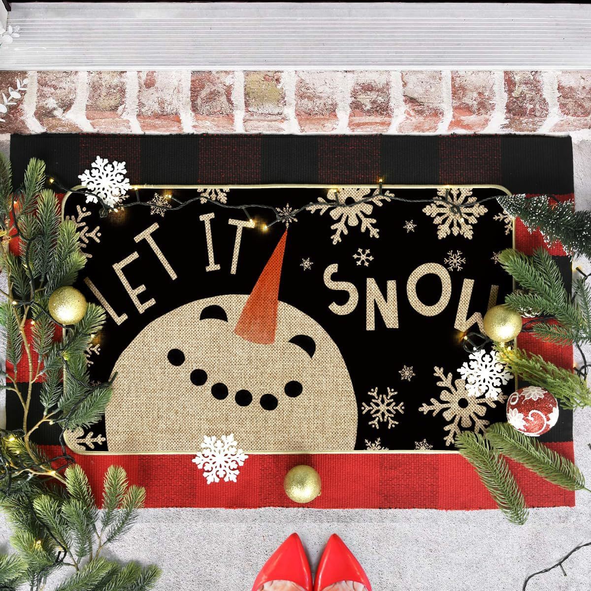 Navidad - Tapete decorativo navideño - Zhibo