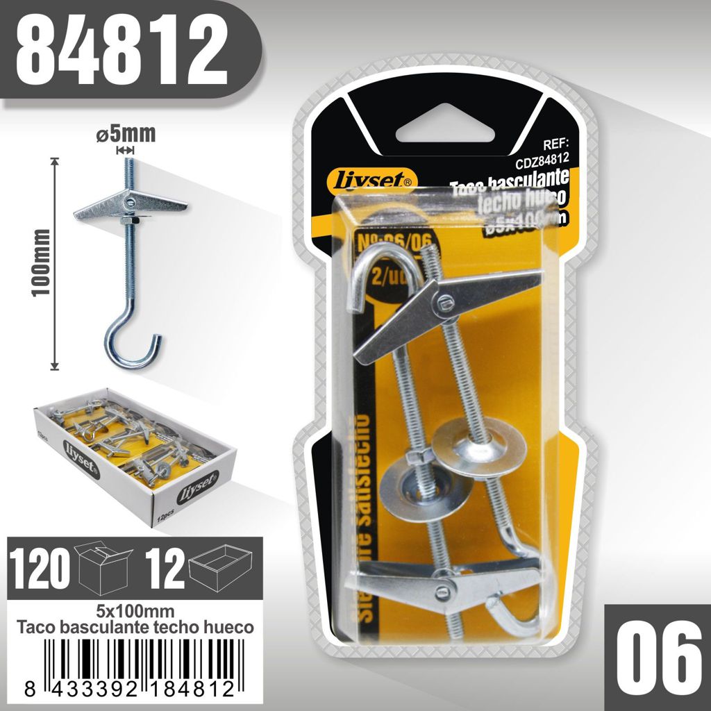Liyset - 2 Tacos Basculantes 5x 100mm