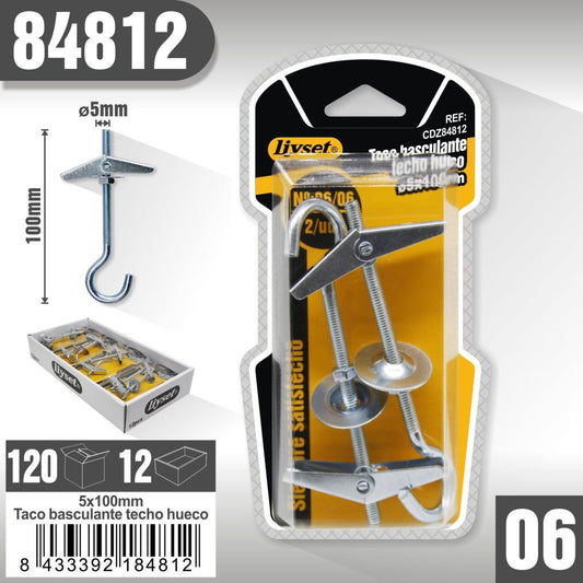 Liyset - 2 Tacos Basculantes 5x 100mm