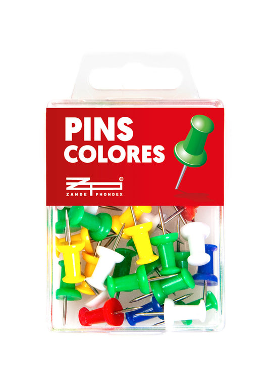 Zp - BLISTER PINS COLORES