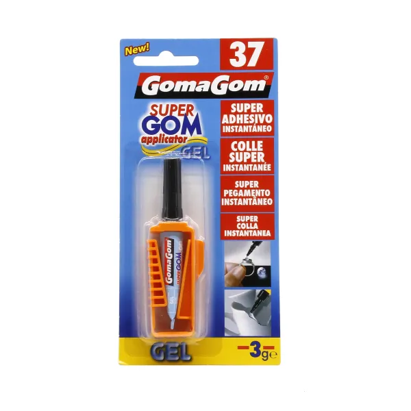 GomaGom - SUPER ADHESIVO INSTANTÁNEO 3g PRECISIÓN