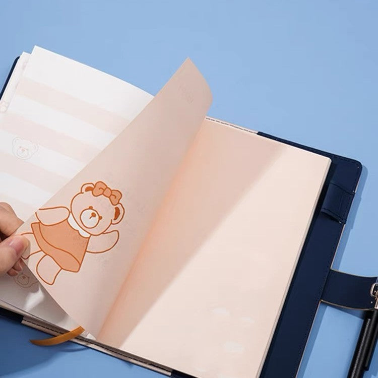 Libreta de contraseñas con tarjeta Tide B6 con cerradura, libro de contabilidad - Zhibo