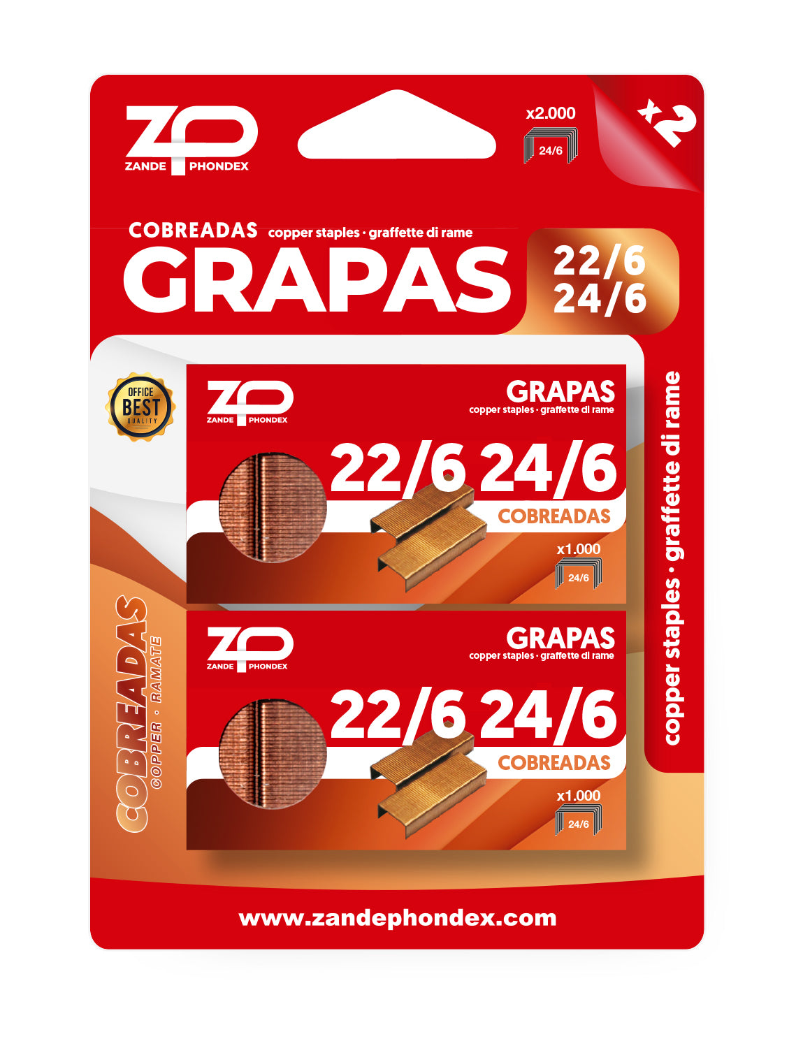 MP - BLISTER GRAPAS 22/6