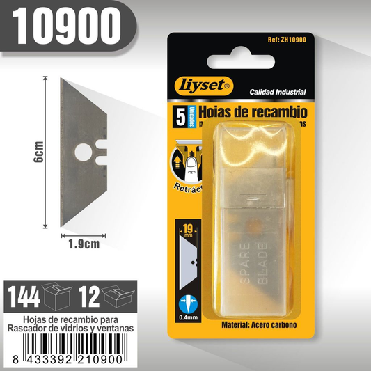 Liyset - Hojas de Recambio 1.9 x 6cm