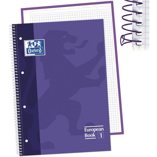 Oxford - Cuaderno Oxford A4+ Europeanbook Malva