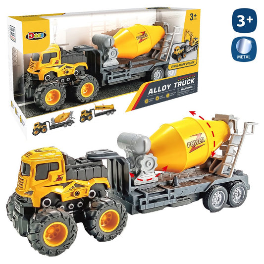 CAMIÓN HORMIGONERA OBRAS PÚBLICAS METAL 27 CM CAMION HORMIGONERA METAL