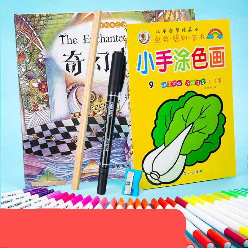 Kit de Juego de Rotuladores de Acuarela 001 - Zhibo