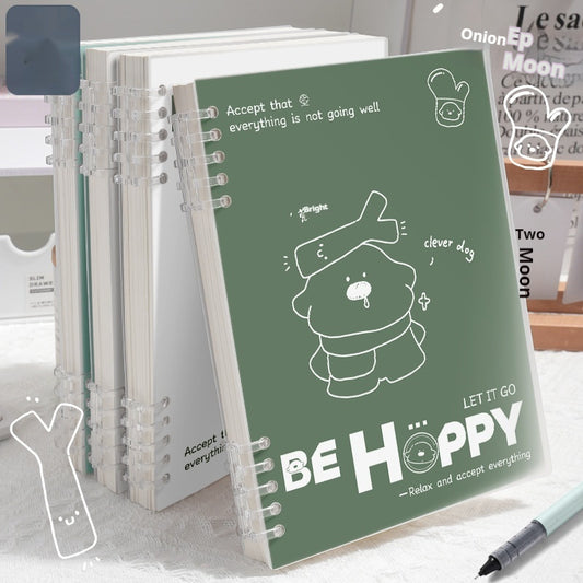 Escuela -  Cuaderno de espiral suelto - Zhibo