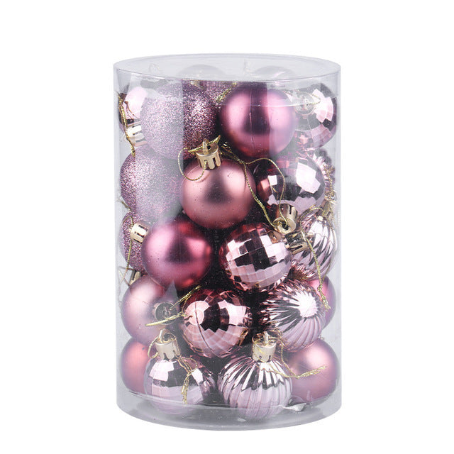 Navidad - Conjunto de 34 bolas de Navidad - Zhibo