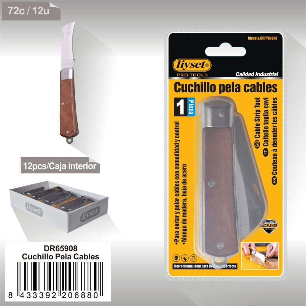 Liyset - Cuchillo Pela Cables
