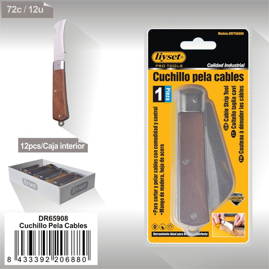Liyset - Cuchillo Pela Cables