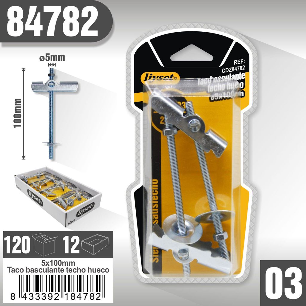 Liyset - 2 Tacos Basculantes 5 x 100mm