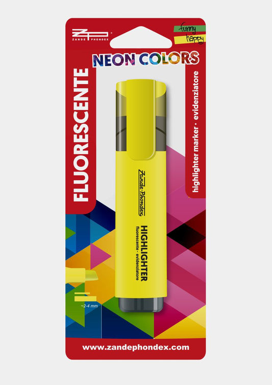 Zp - MARCADOR FLUORESCENTE AMARILLO