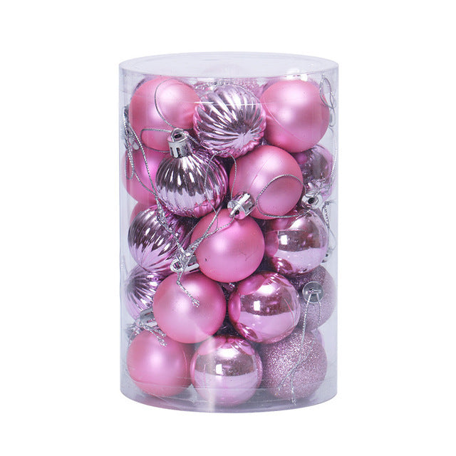 Navidad - Conjunto de 34 bolas de Navidad - Zhibo
