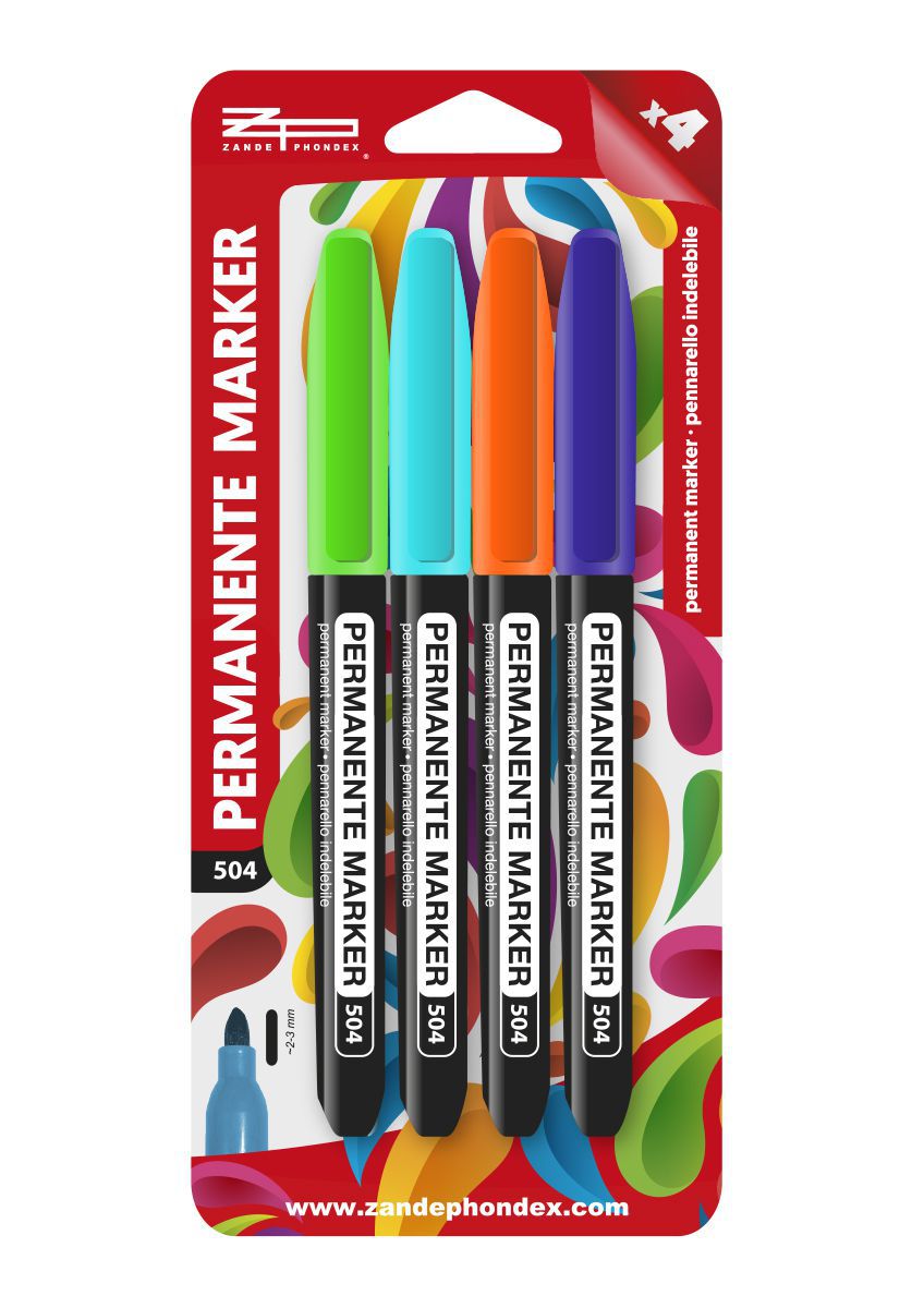 Zp - 4 PERMANENTES COLORES