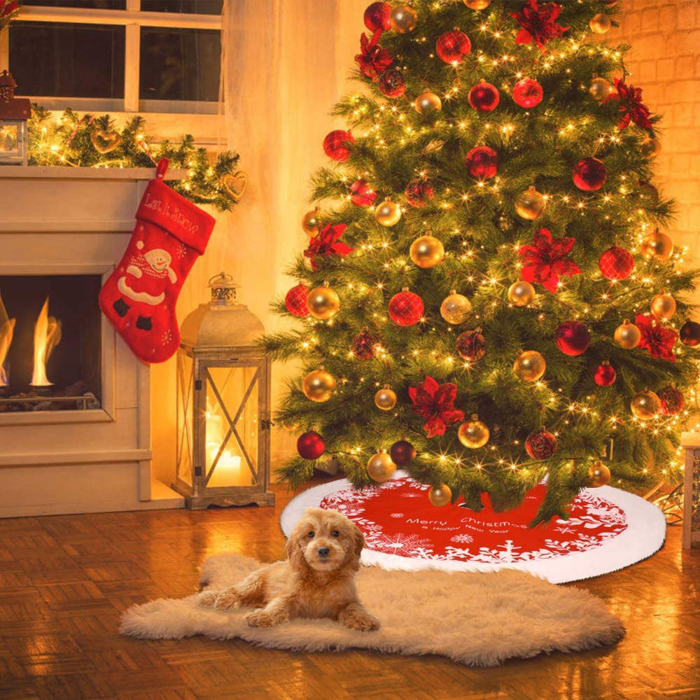 Navidad - Falda de Árbol de Navidad - Zhibo