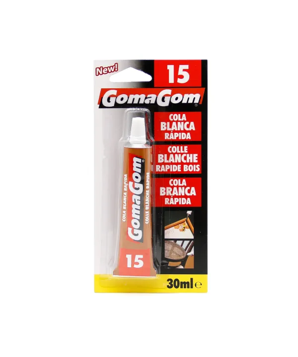 GomaGom - COLA BLANCA RÁPIDA 20ml