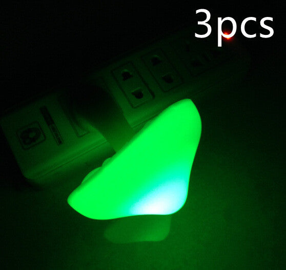 Lámpara de pared con luz nocturna LED tipo hongo