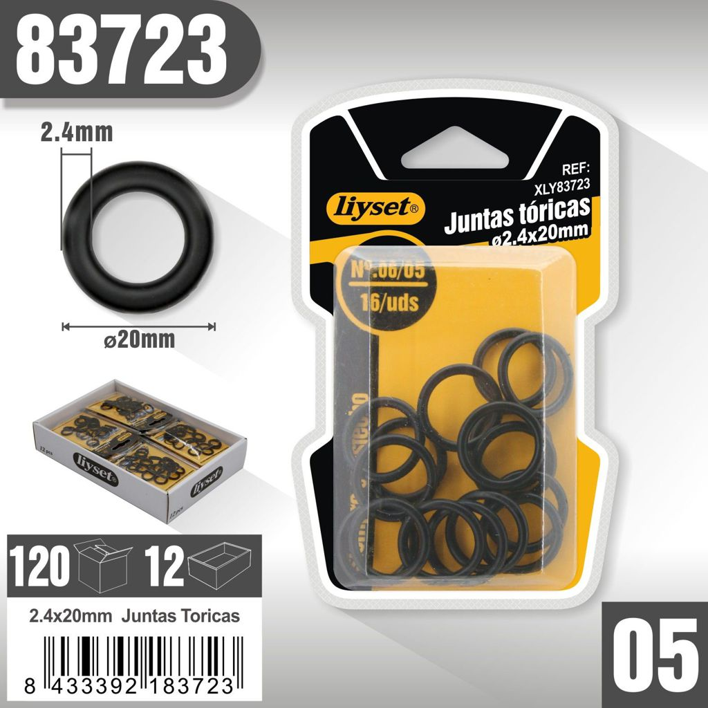 Liyset - Juntas Tóricas 2.4 x 20mm