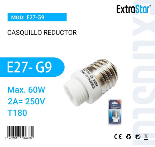 ExtraStar - Adaptador de Casquillo