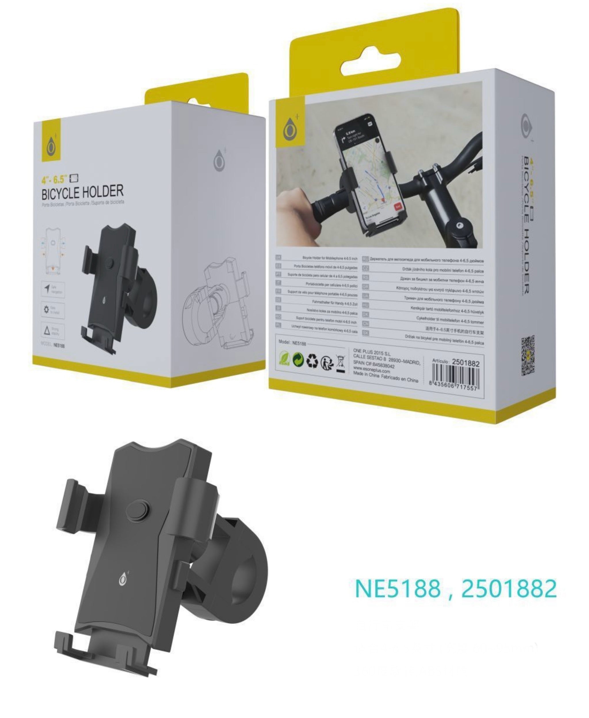OnePLUS - Soporte para bicicleta para móviles