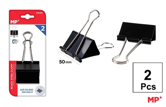 MP - PINZA DE ACERO NEGRO 50 mm