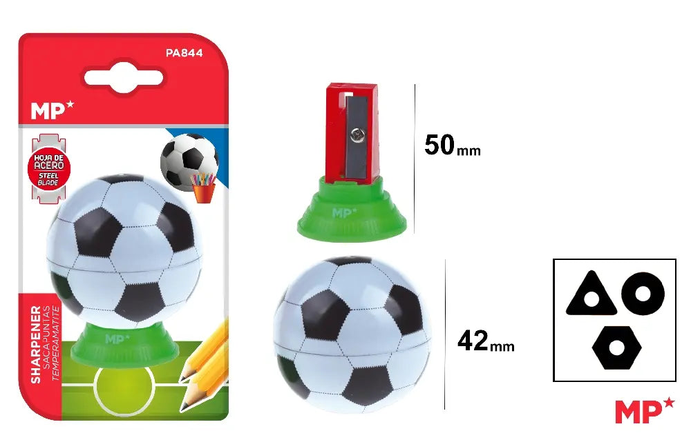 MP - SACAPUNTAS BALÓN FÚTBOL
