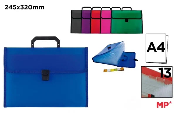 MP - ESTUCHE CARPETA EXPANDIBLE DE POLIPROPILENO