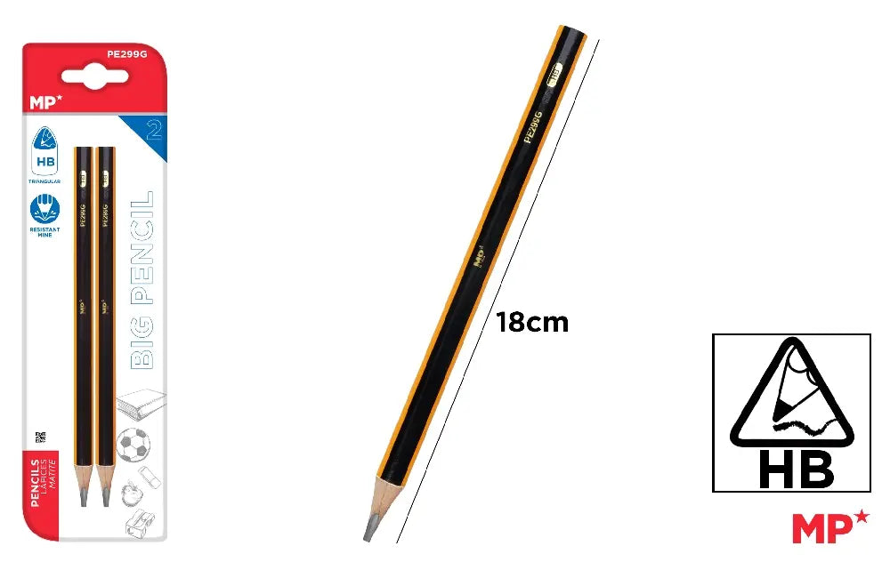 MP - LÁPICES TRIANGULAR HB