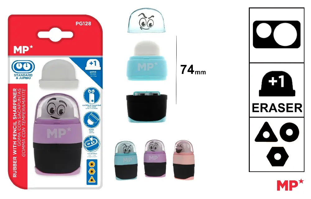 MP - GOMA CON SACAPUNTAS EGG RECAMBIO
