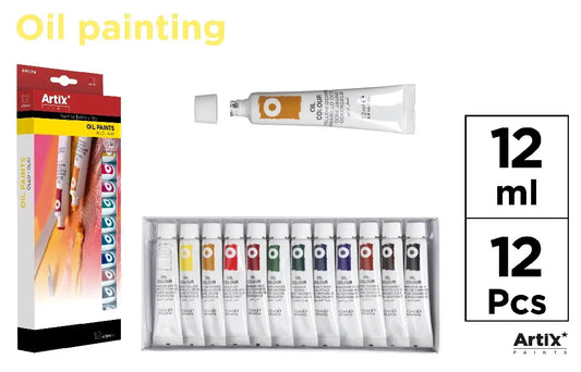 MP - PINTURA ÓLEO 12 TUBOS