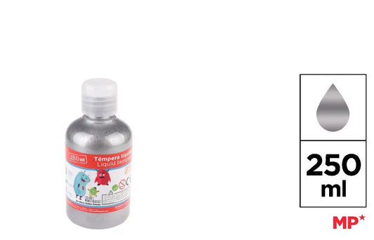 MP - TÉMPERA 250 ml PLATA