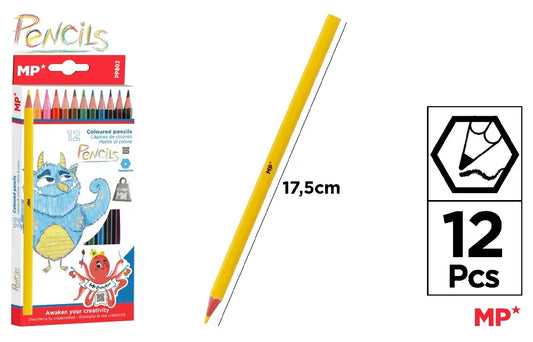 MP - LÁPIZ DE COLOR 12 Uds