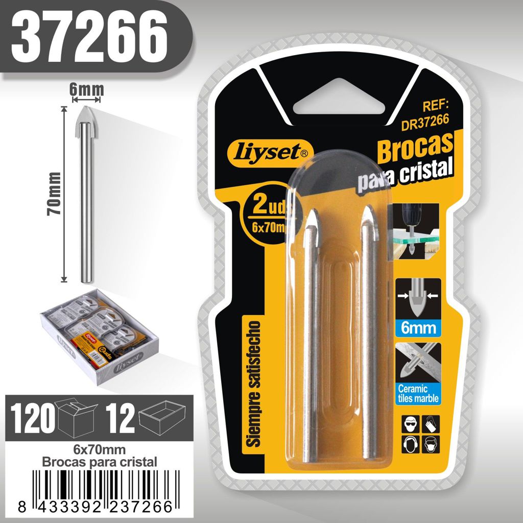 Liyset - Brocas para Cristal