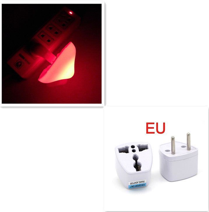Lámpara de pared con luz nocturna LED tipo hongo