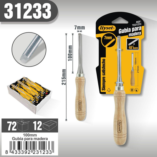 Liyset - Gubía para Madera 100 x 215mm