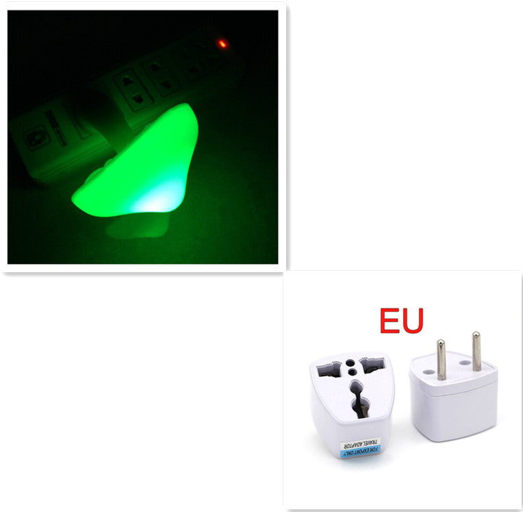 Lámpara de pared con luz nocturna LED tipo hongo