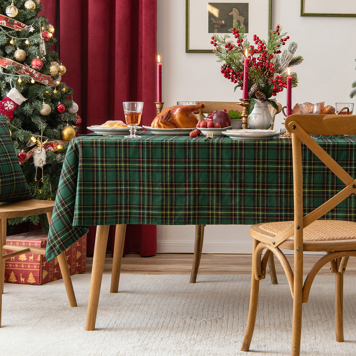Navidad - mantel navideño - Zhibo