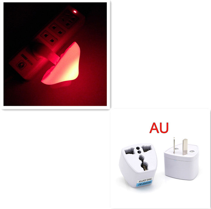Lámpara de pared con luz nocturna LED tipo hongo