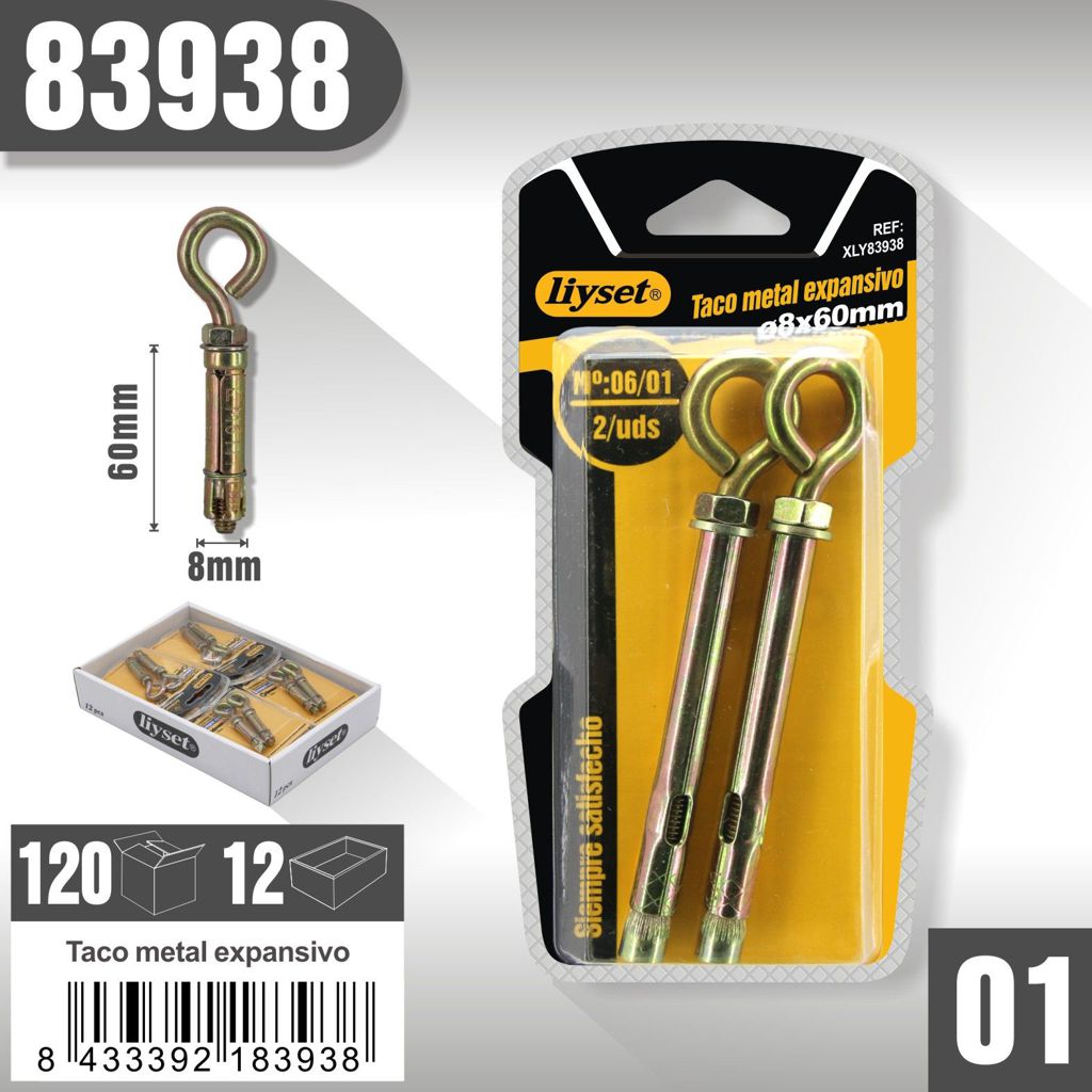Liyset - Taco Metal Expansivo