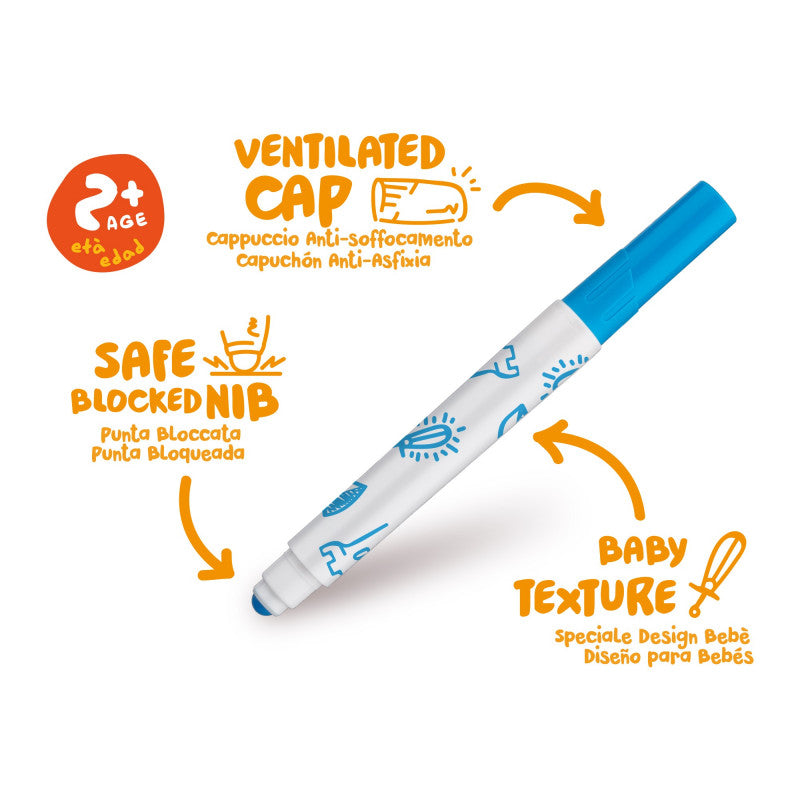 Carioca - Valorous Marker BABY - 6 Uds - Zhibo