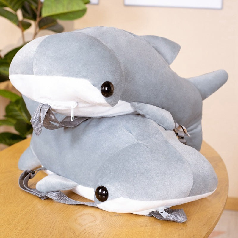 Mochila escolar infantil con tiburón martillo - Zhibo