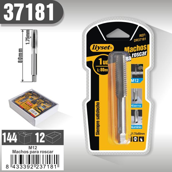 Liyset - Machos para Roscar M12