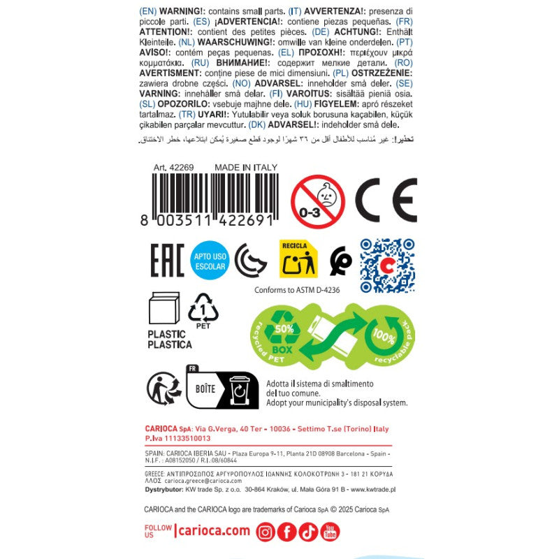 Rotuladores BiColor - 6 Uds - Zhibo